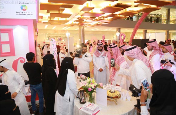 Al- Jazeera Paints Supports the 2018 Breast Cancer Campaign As a Contribution to Promote Health Awareness