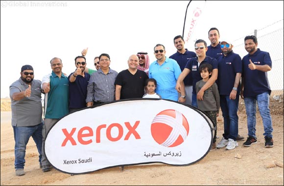 Xerox Saudi Arabia Participates in Riyadh Sustainability Initiative; Plants 200 Trees