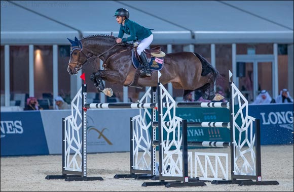 Saudi Women Equestrians Mount their Horses for a Historic First in Diriyah Equestrian Festival