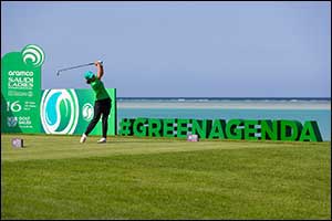 The Aramco Saudi Ladies International Presented by Public Investment Fund Goes Green!