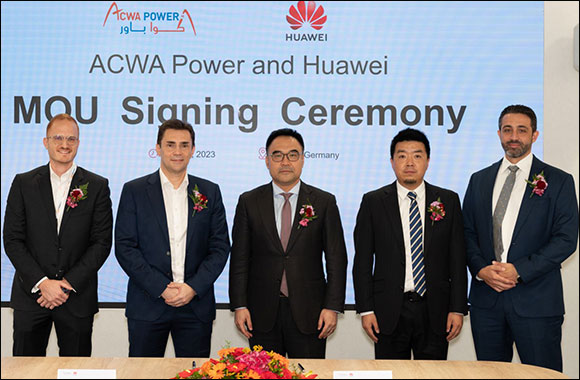 ACWA Power and Huawei to Spur Innovation in Local Renewable Energy and Storage Development