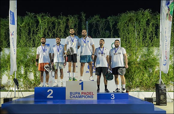 Bupa Arabia's Padel Triumph Lights Up Jeddah Finale