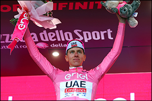 First victory and first Pink Jersey for Pogačar at Giro D'Italia