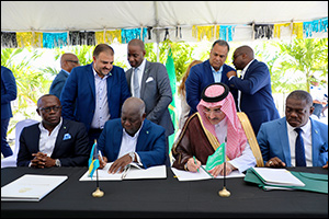 Saudi Fund for Development Signs $55 Million Development Loan Agreement for the North Eleuthera Inte ...