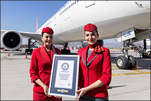 Turkish Airlines Sets Guinness World Records™ title for the “Most Countries Flown to by an Airline”