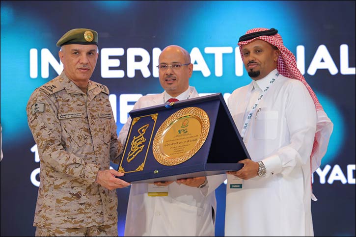 Under the patronage of: The Ministry of Defense, K.S.A, and General Directorate for Health services, Ministry of Defense
