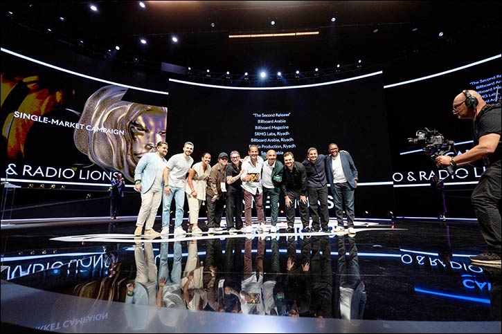 SRMG Labs triumphs at Cannes Lions with Gold and Silver for The Second Release, a campaign honoring the legacy of Saudi music icon Etab